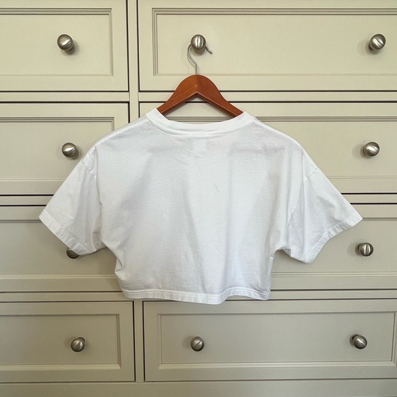 TNA White Crop top - Picture 2 of 2